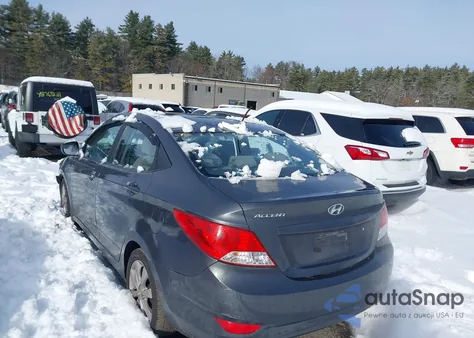 2012 Hyundai Accent Gls из США, поврежденный, VIN KMHCU4AE9CU167338